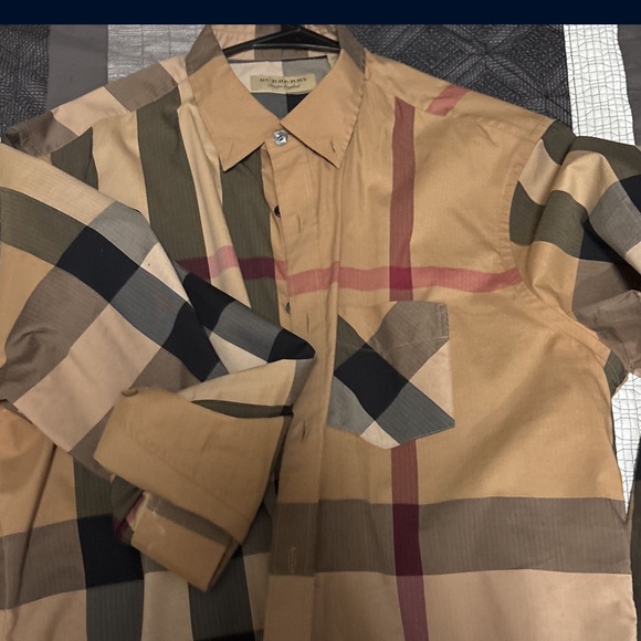 Original Burberry button down shirt